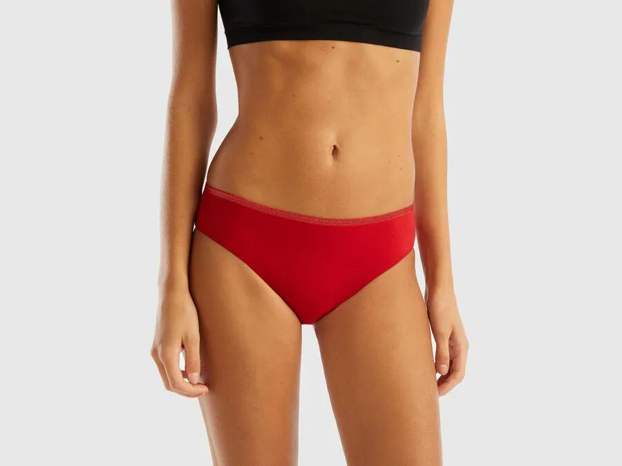 Red Minnie underwear with glitter