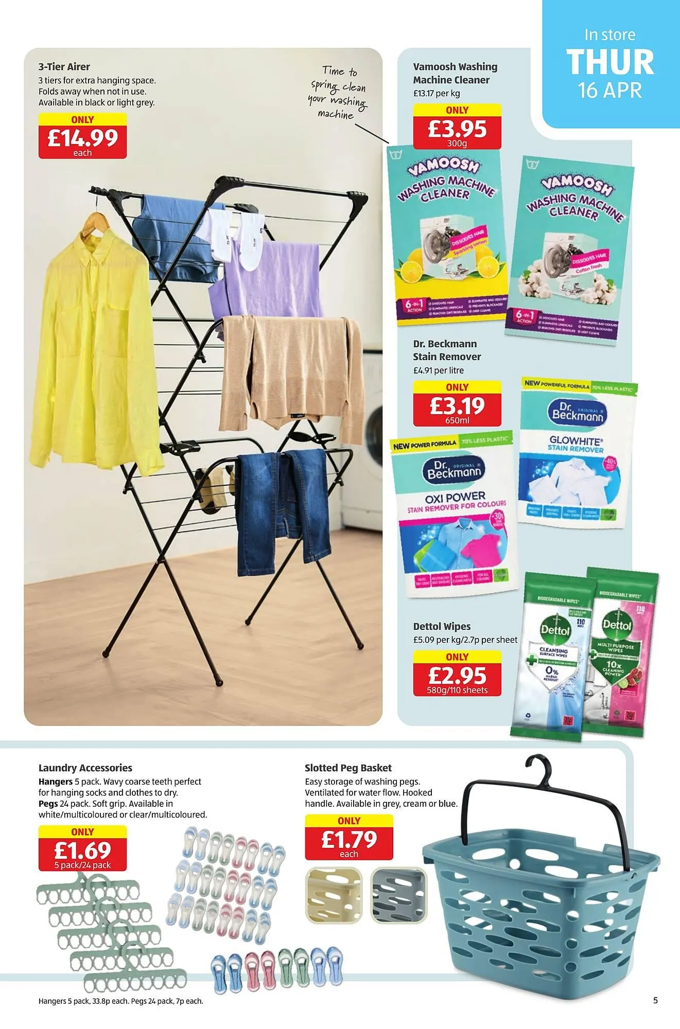 Aldi leaflet from 16 April to 19 April 2026 - Catalogue Page 5