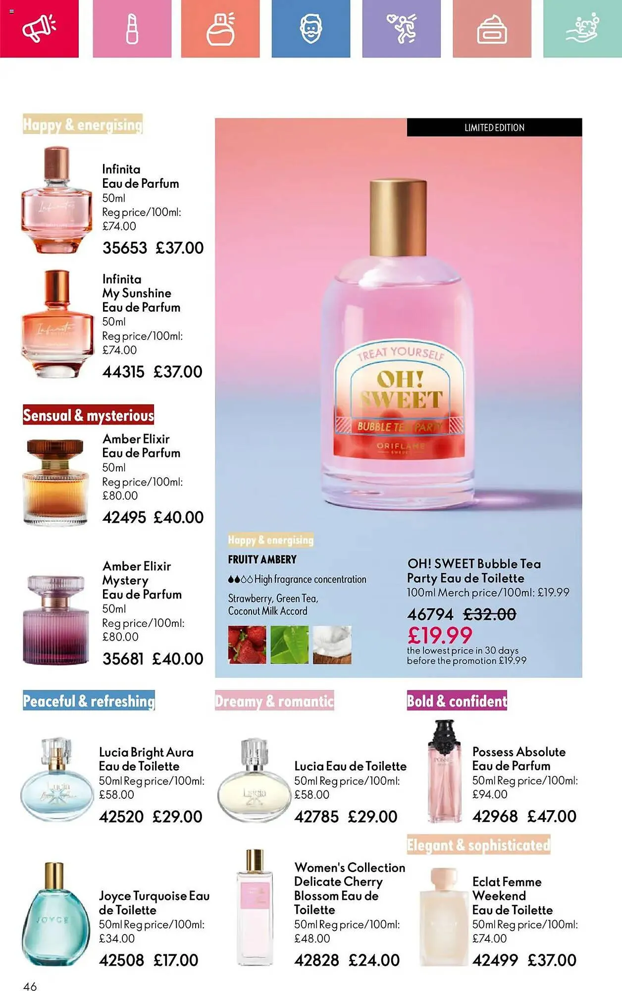 Oriflame leaflet from 31 July to 20 August 2025 - Catalogue Page 46