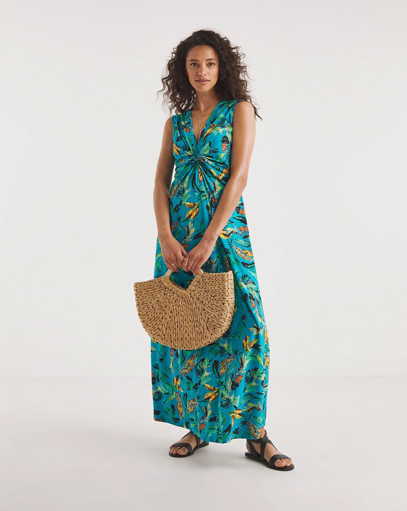 Joe Browns Jersey Maxi Floral Print Dress