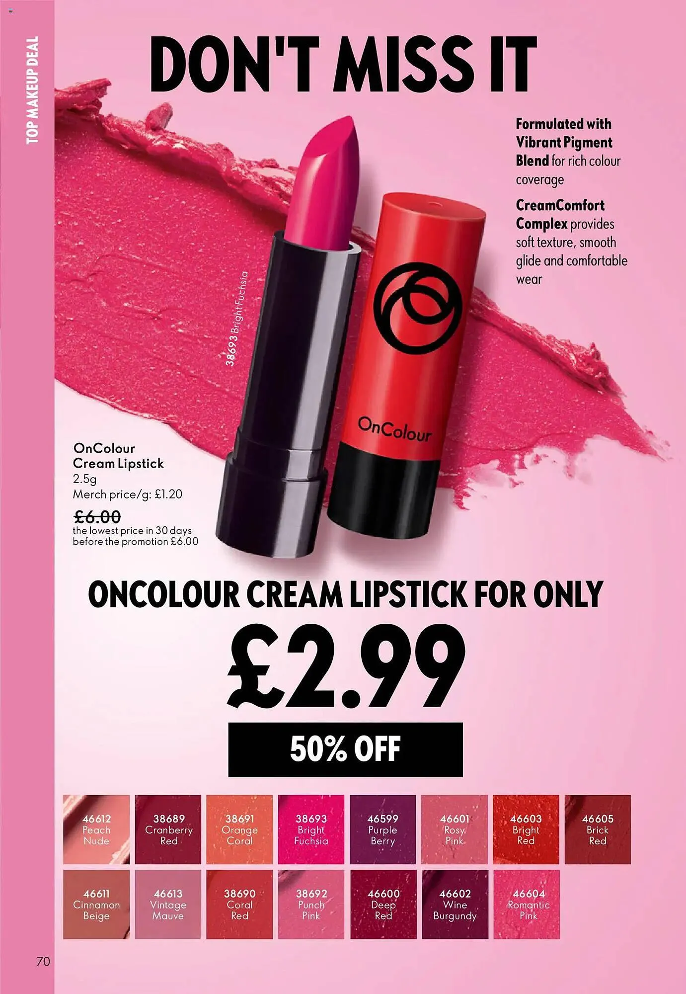 Oriflame catalogue from 11 February to 4 March 2026 - Catalogue Page 70