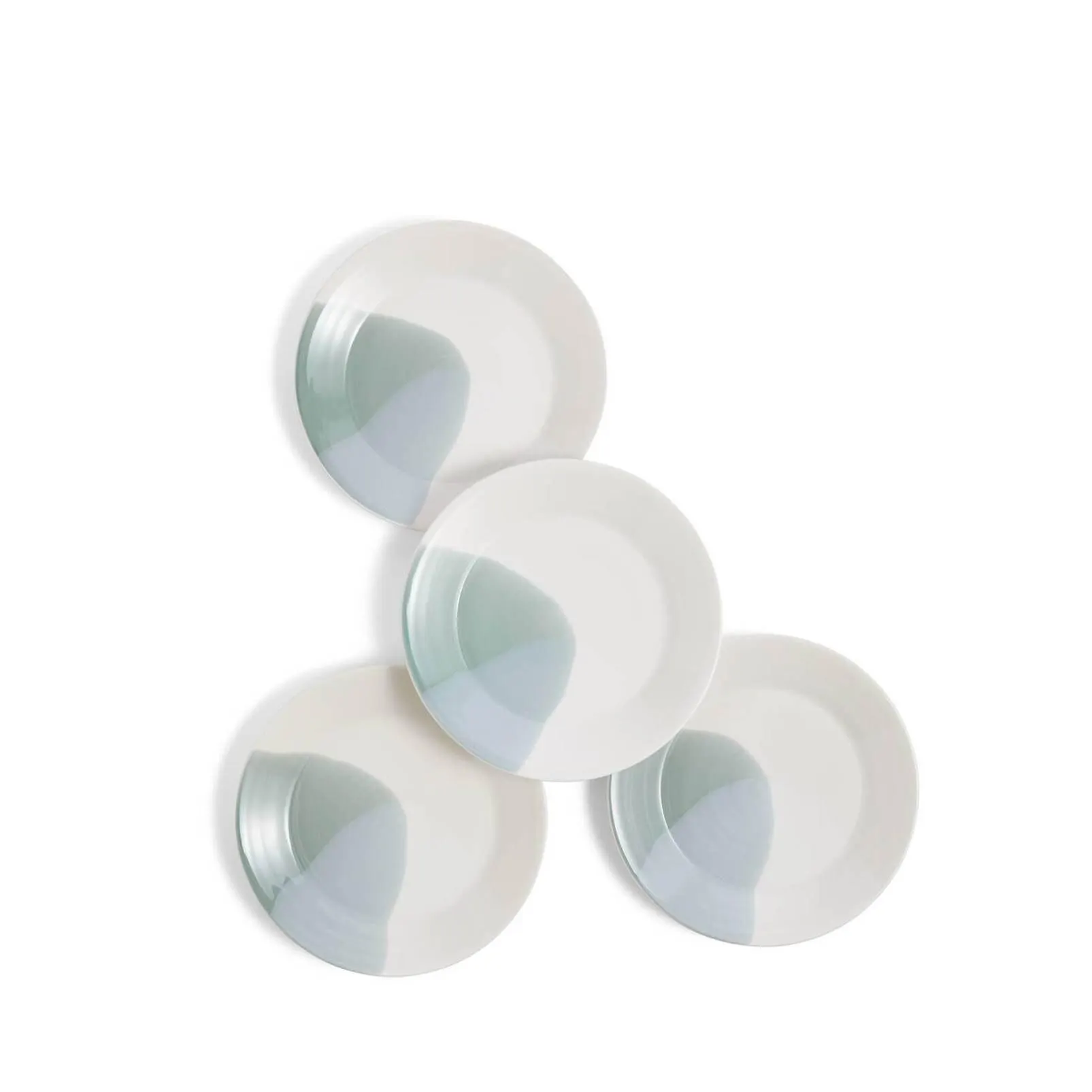 Green Side Plates (Set of 4)