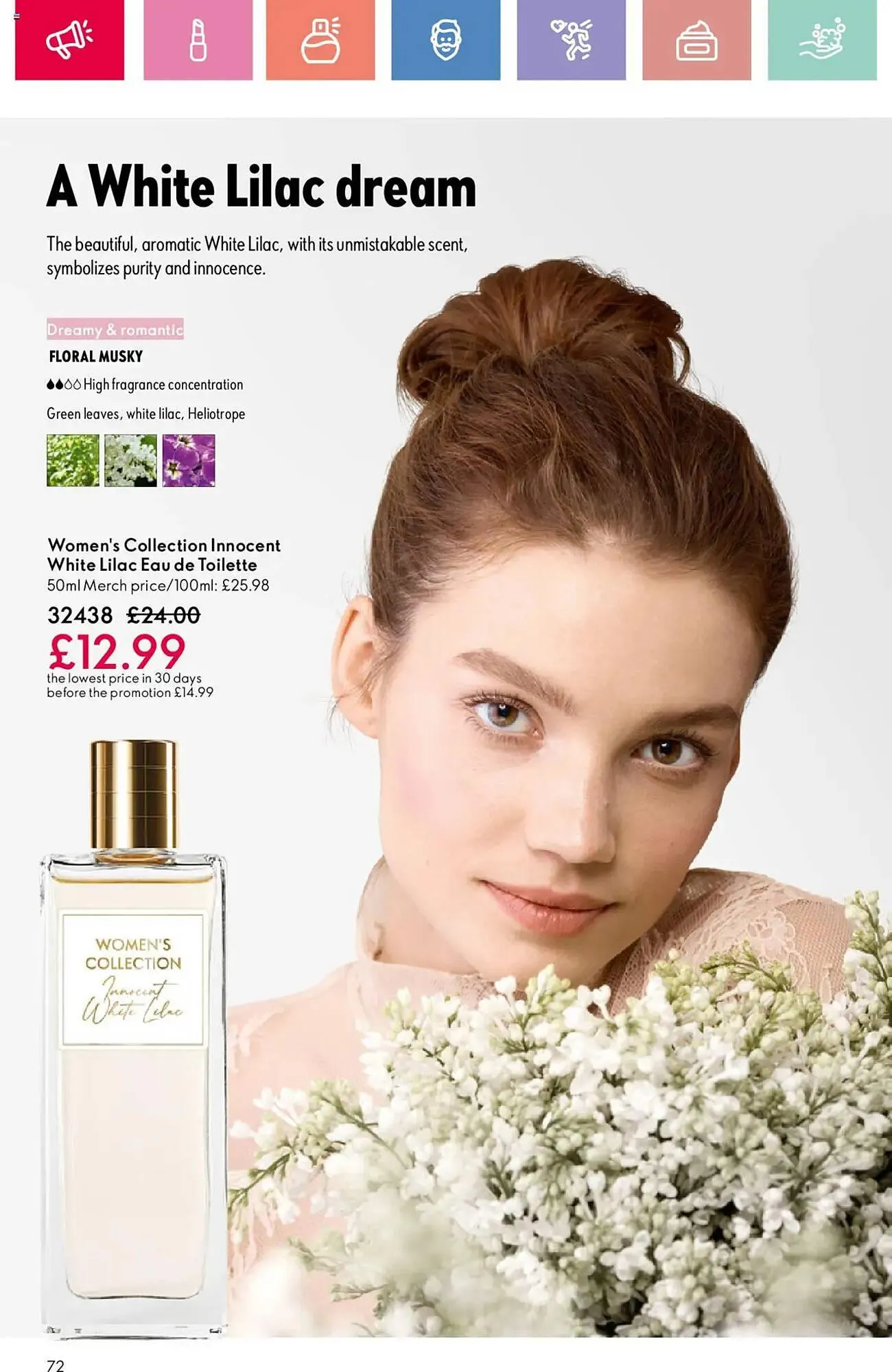 Oriflame leaflet from 10 July to 30 July 2025 - Catalogue Page 72