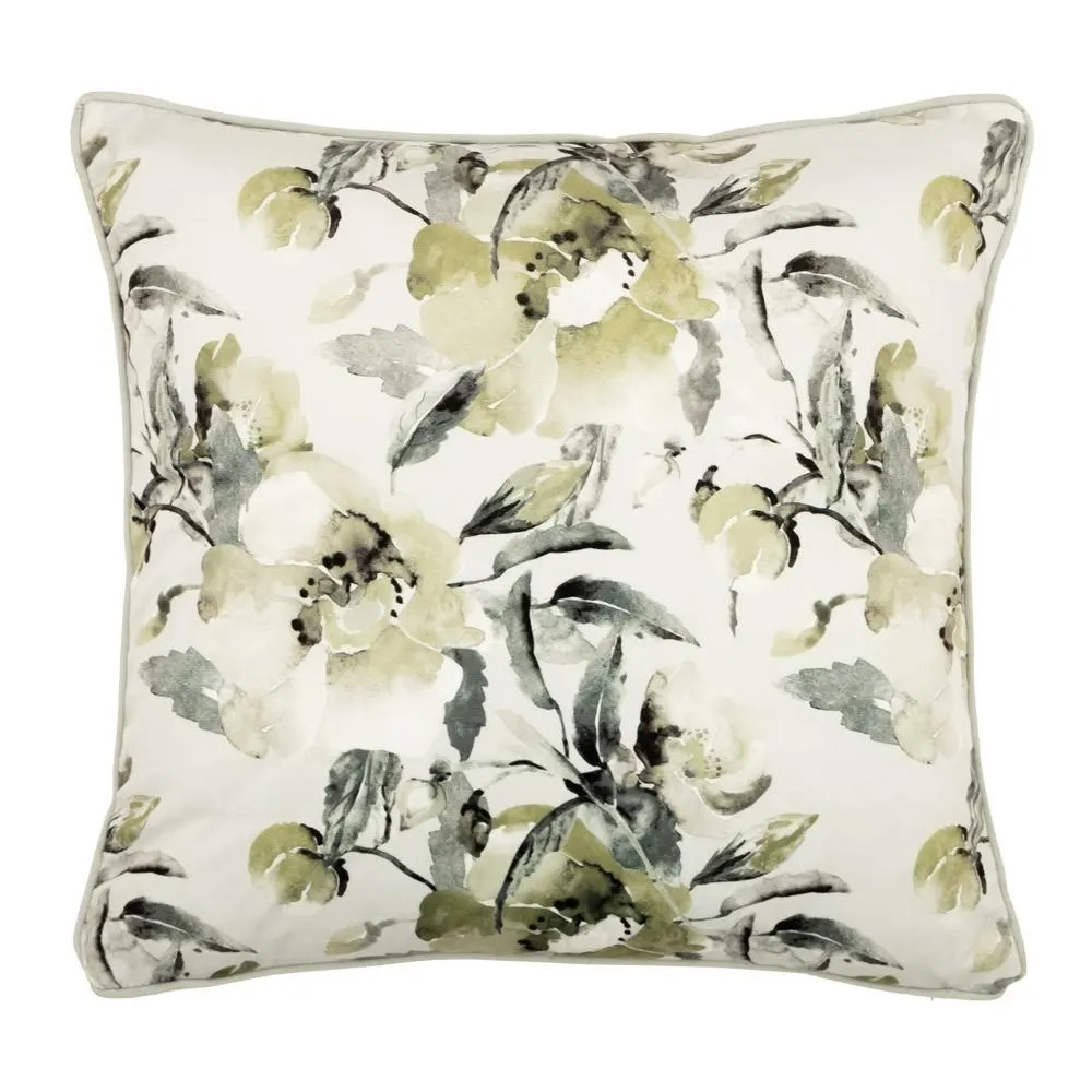 VALTENE VELVET FLORAL CUSHION - 45CM
