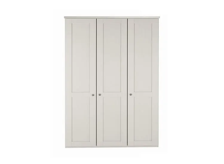 Sloane 3-Door Wardrobe - Champagne