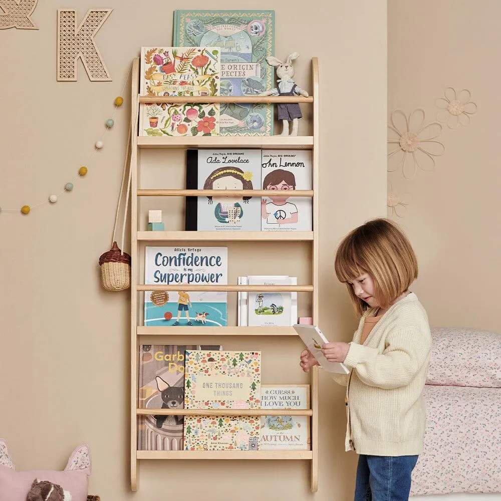 Greenaway Narrow Bookcase, Natural