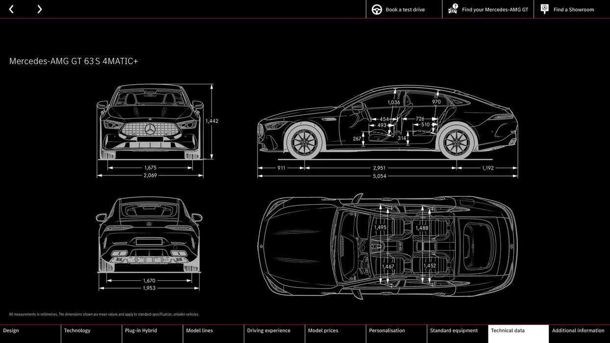 Mercedes-AMG GT 4-Door Coupé from 10 August to 10 August 2025 - Catalogue Page 40