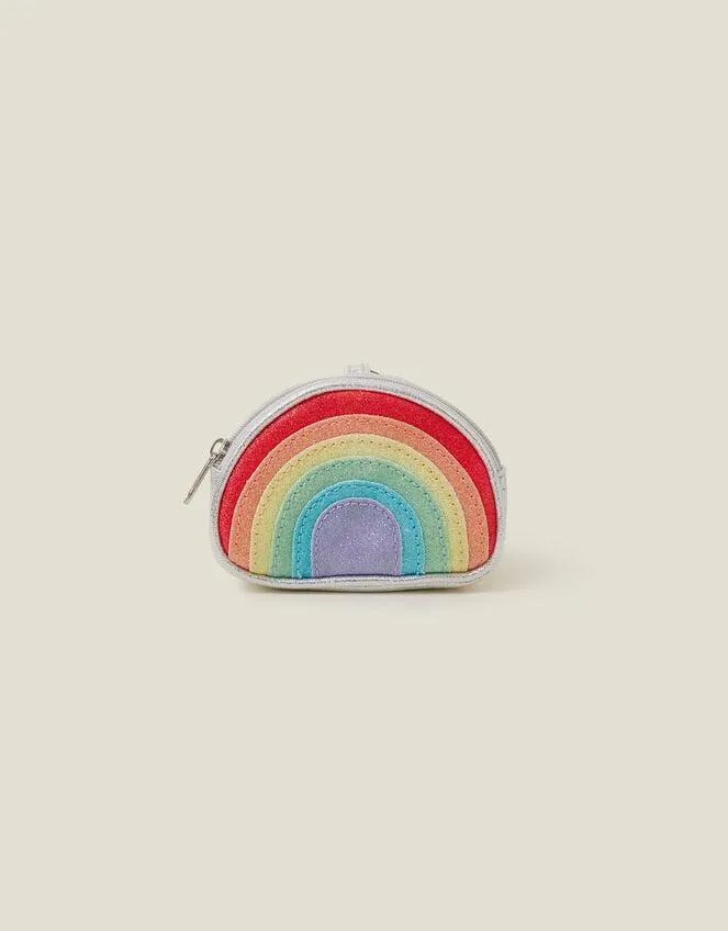 Girls Rainbow Keychain Purse