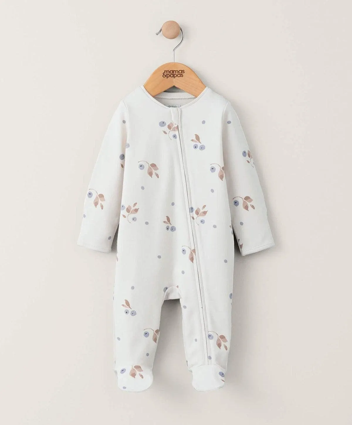 Floral Berry Print All In One - Cream