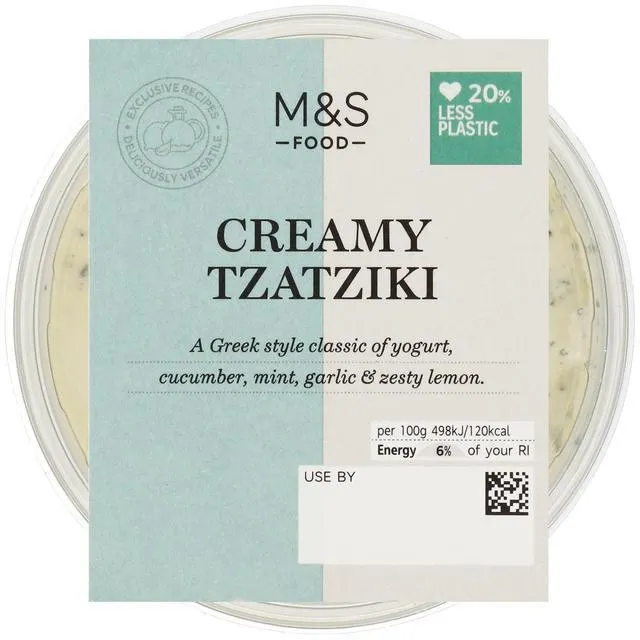 M&S Creamy Tzatziki 230g