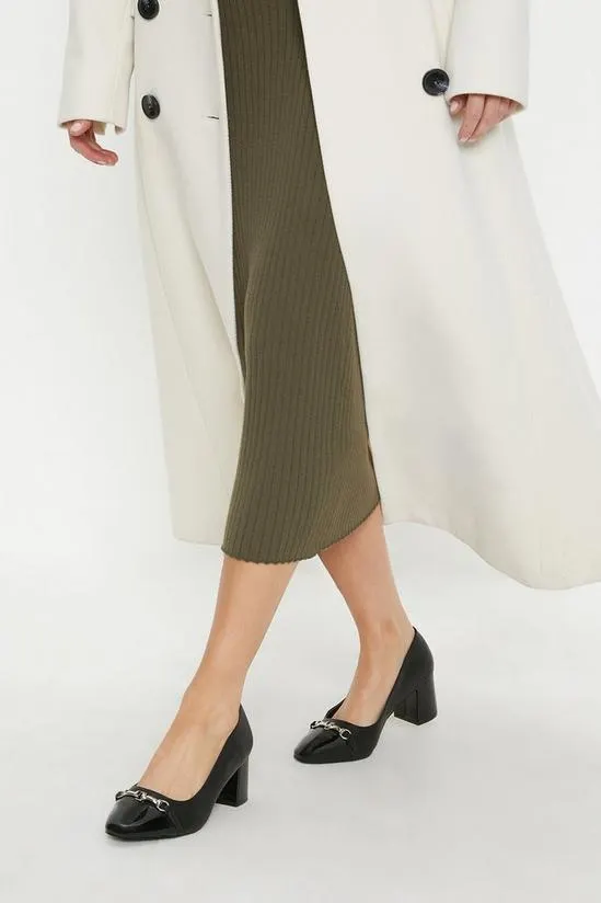 Wide Fit Delta Toe Cap Snaffle Detail Courts