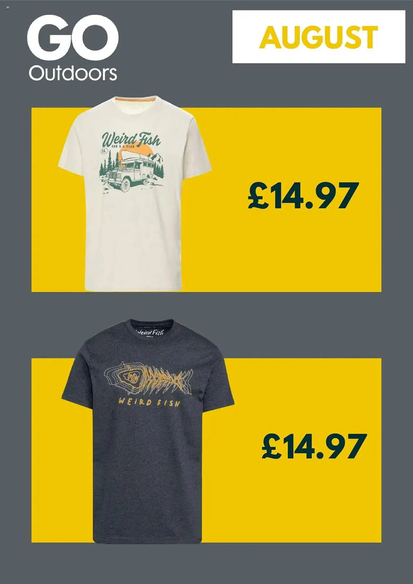 GO Outdoors leaflet from 22 July to 1 September 2025 - Catalogue Page 2