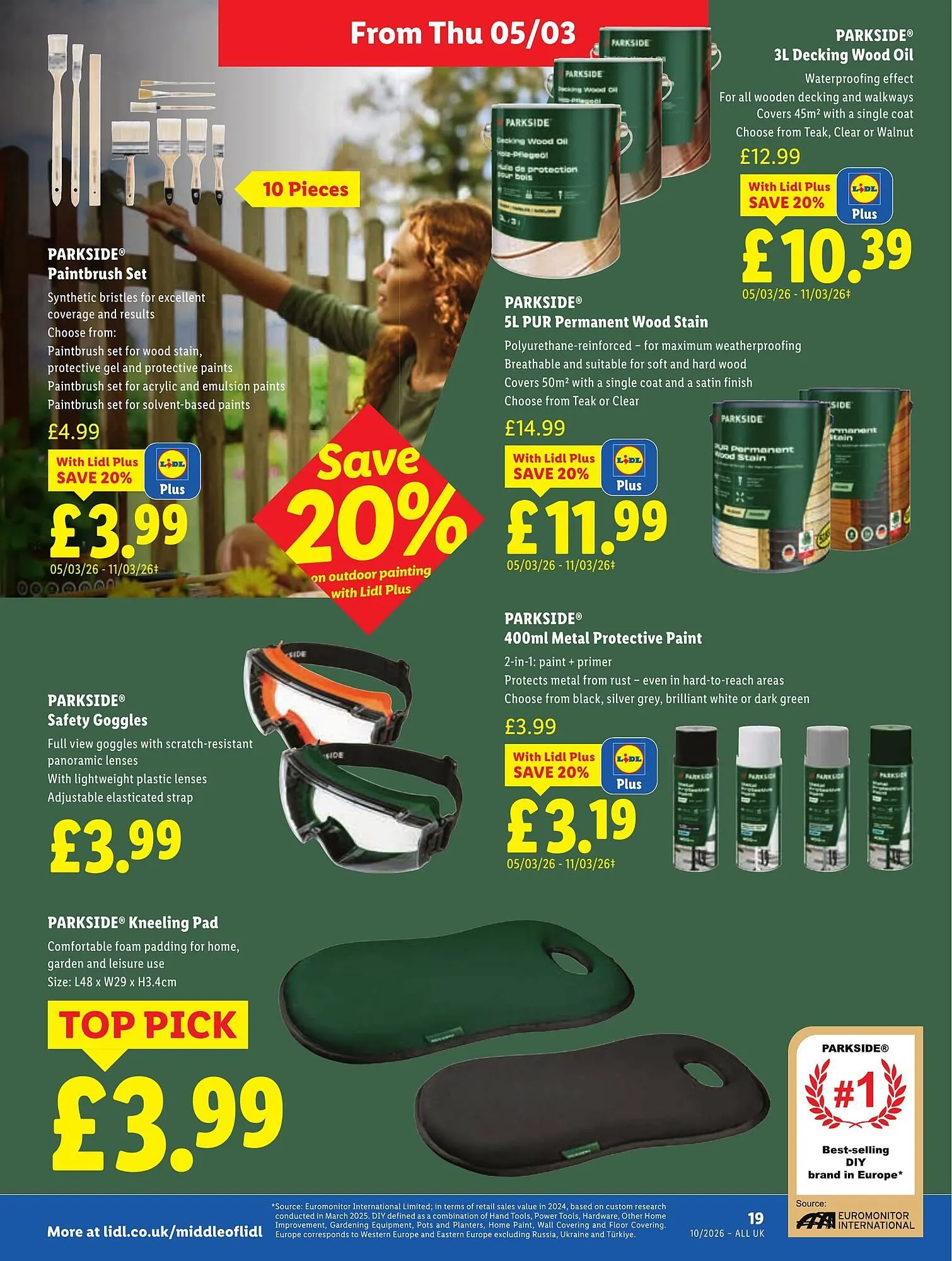 Lidl leaflet from 5 March to 11 March 2026 - Catalogue Page 19