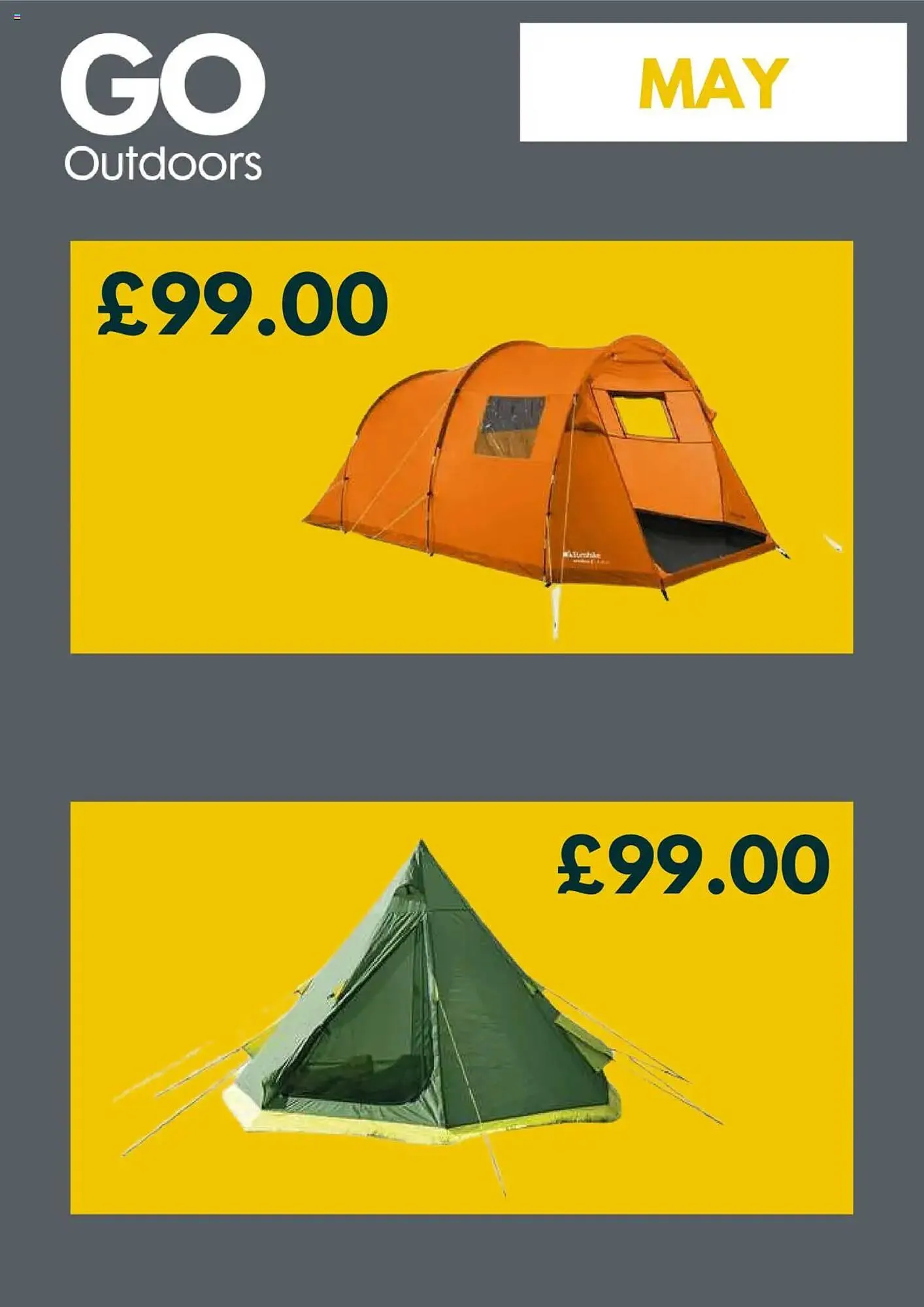 GO Outdoors leaflet from 1 May to 1 June 2025 - Catalogue Page 3