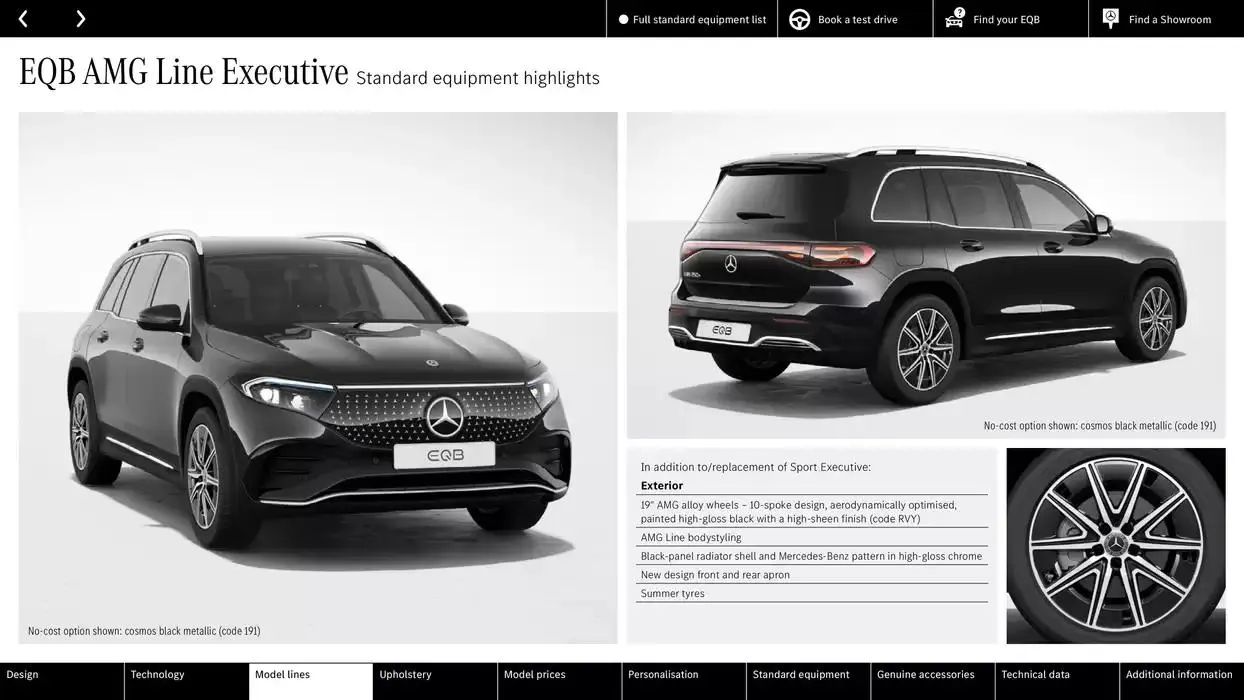 Mercedes Benz New EQB from 11 October to 11 October 2025 - Catalogue Page 19