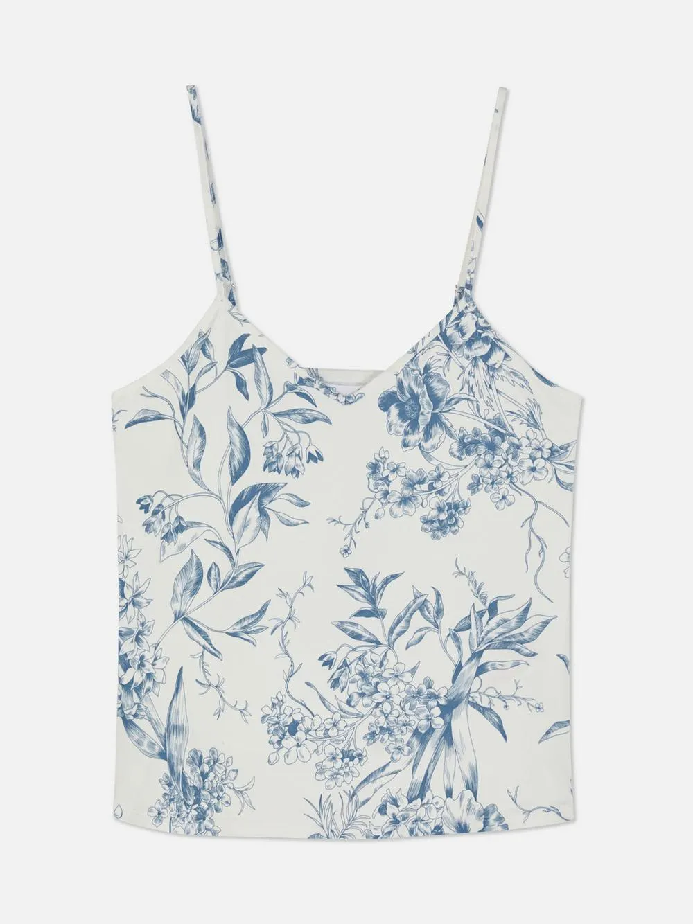 Floral Strappy Pyjama Cami