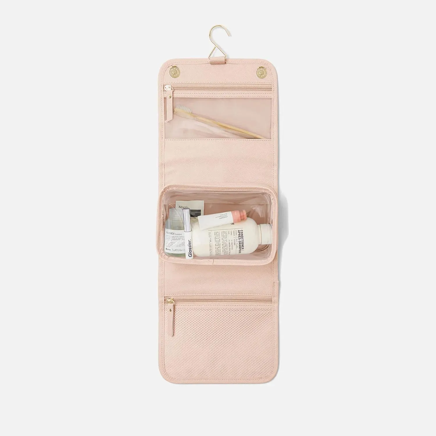 Stackers Hanging Wash Bag - Blush - Small