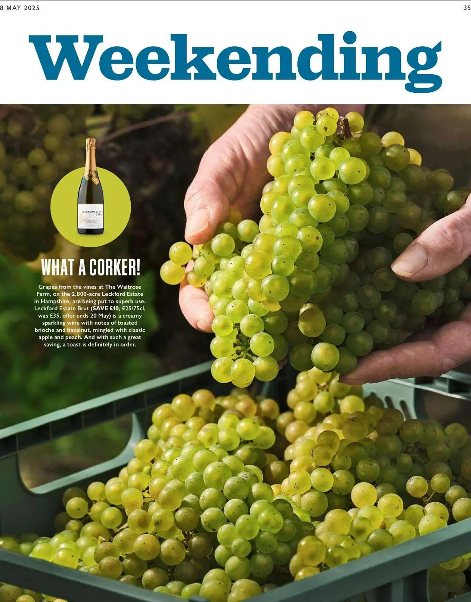 Waitrose leaflet from 8 May to 14 May 2025 - Catalogue Page 35