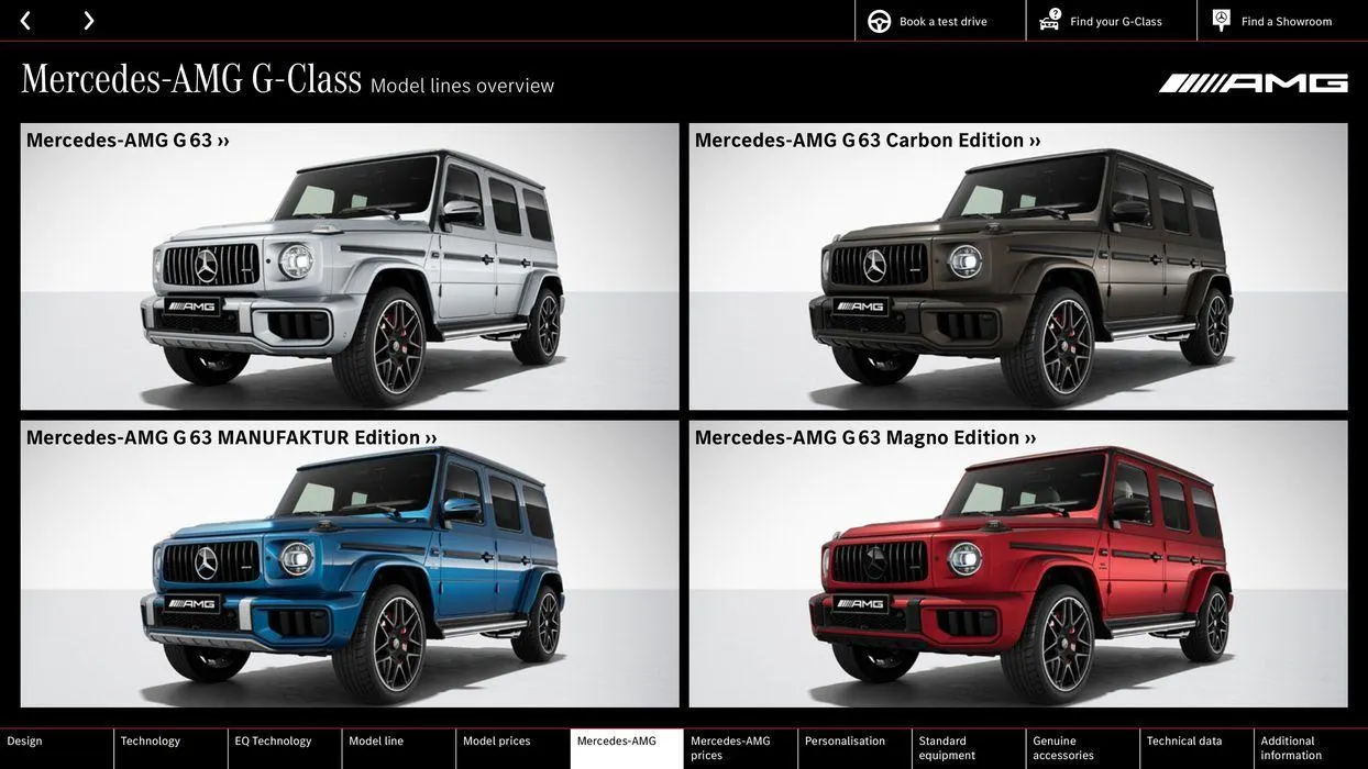 Mercedes Benz New G-Class from 8 August to 8 August 2025 - Catalogue Page 30