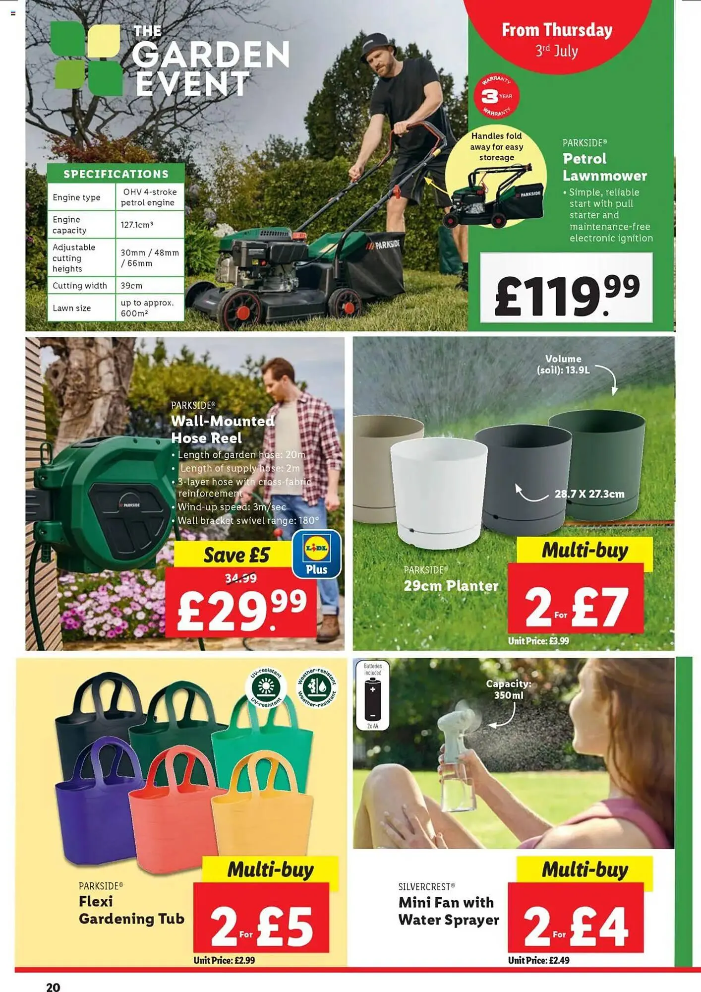 Lidl leaflet from 3 July to 9 July 2025 - Catalogue Page 20