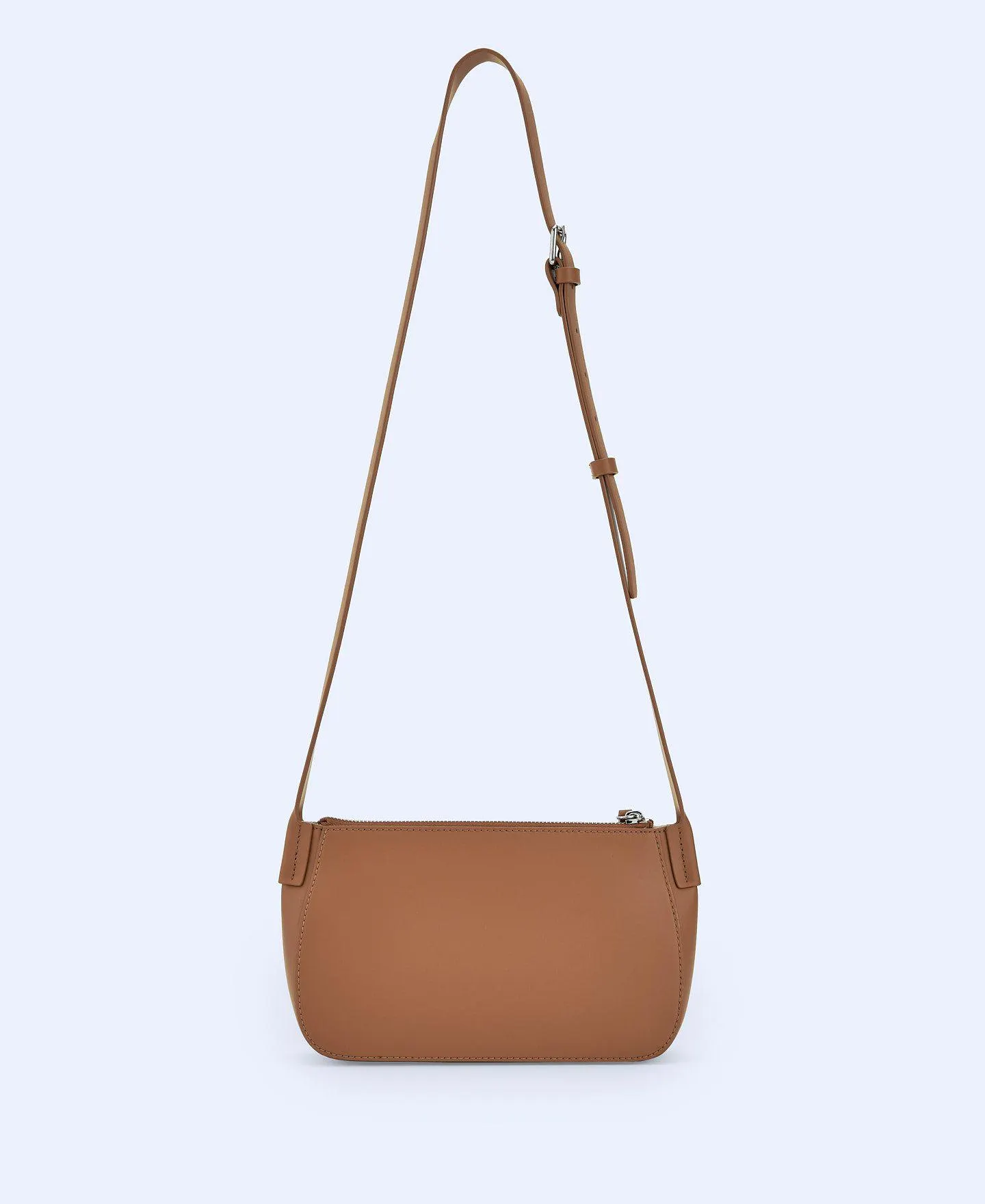 Small vachetta leather shoulder bag