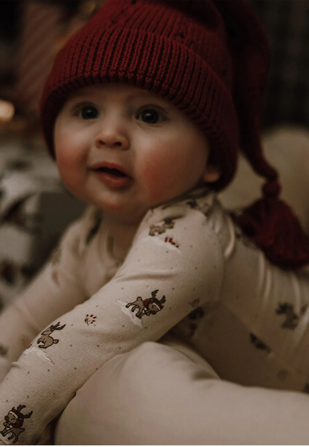 Christmas one-piece suit