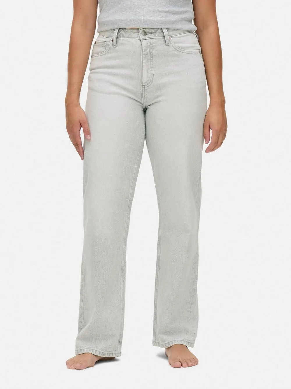 Mid-Rise Straight Leg Jeans | Short - Long Lengths