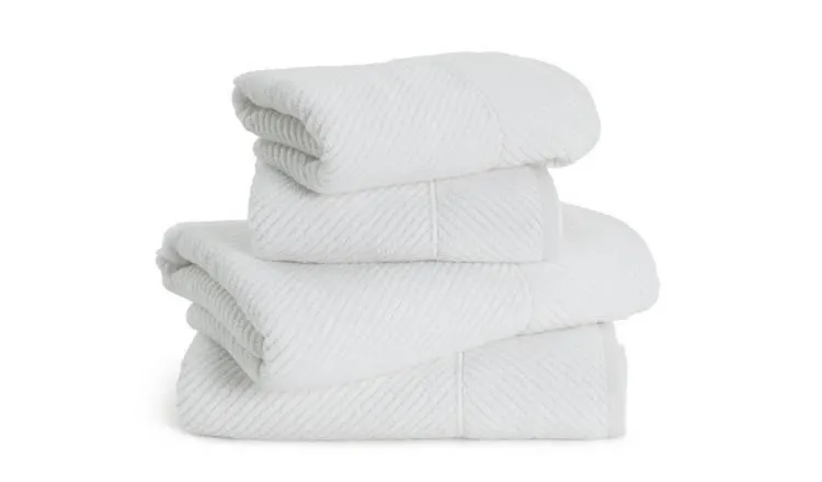 Habitat Organic Cotton 4 Piece Towel Bale - White