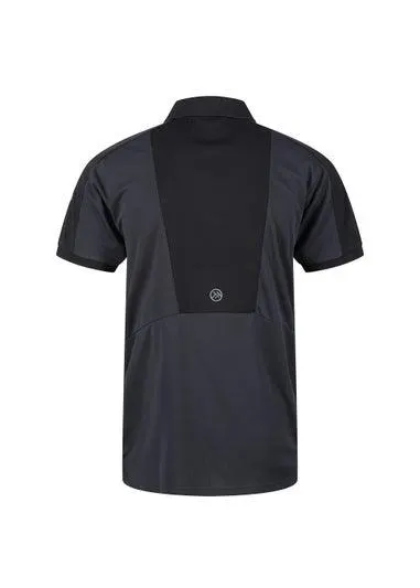 Regatta Grey Moisture Wicking Polo Shirt - Small