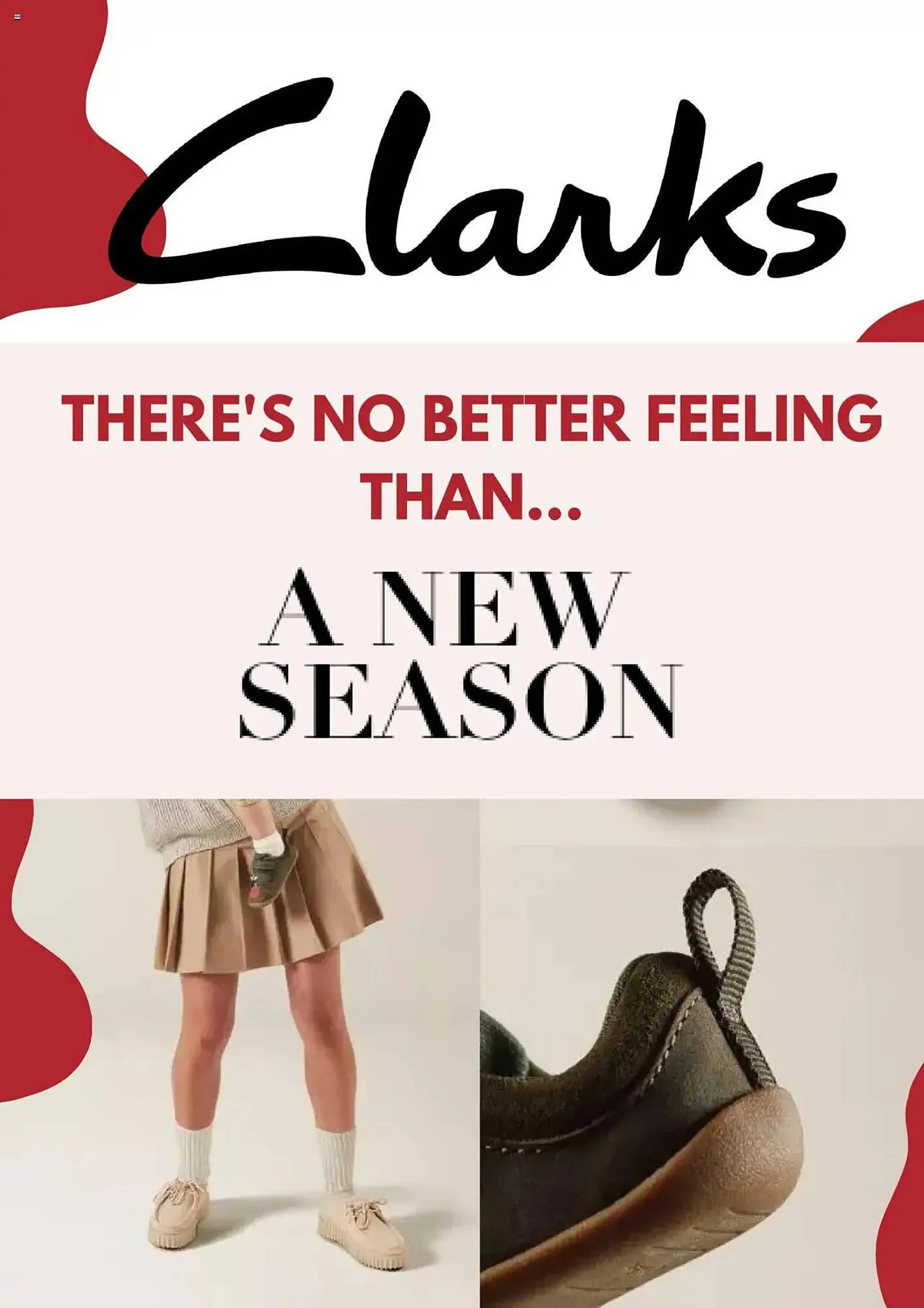 Clarks leaflet from 3 February to 2 April 2025 - Catalogue Page 1