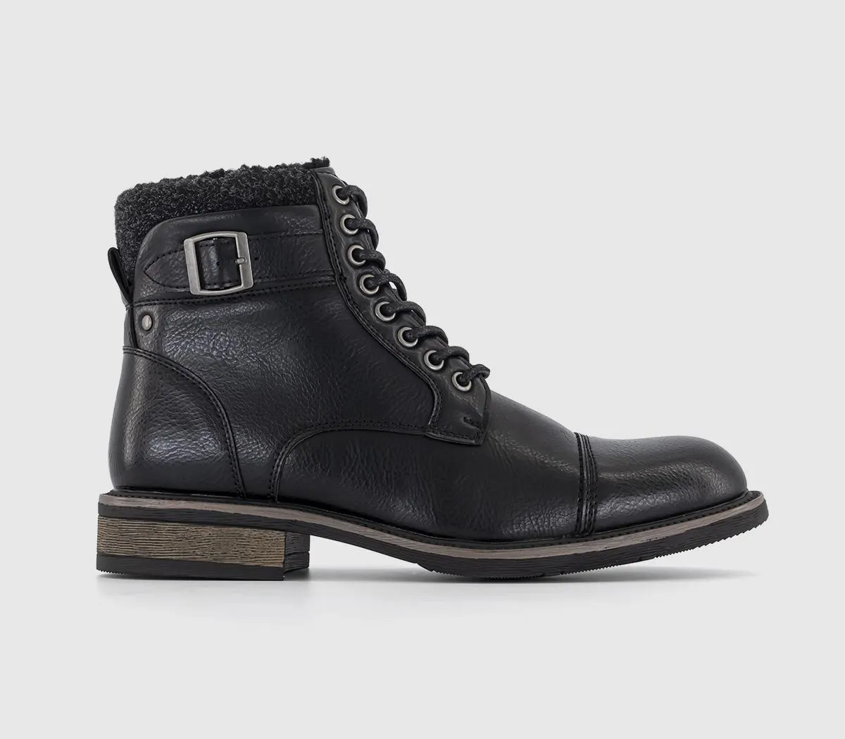 Bellamy Borg Lined Buckle Boots