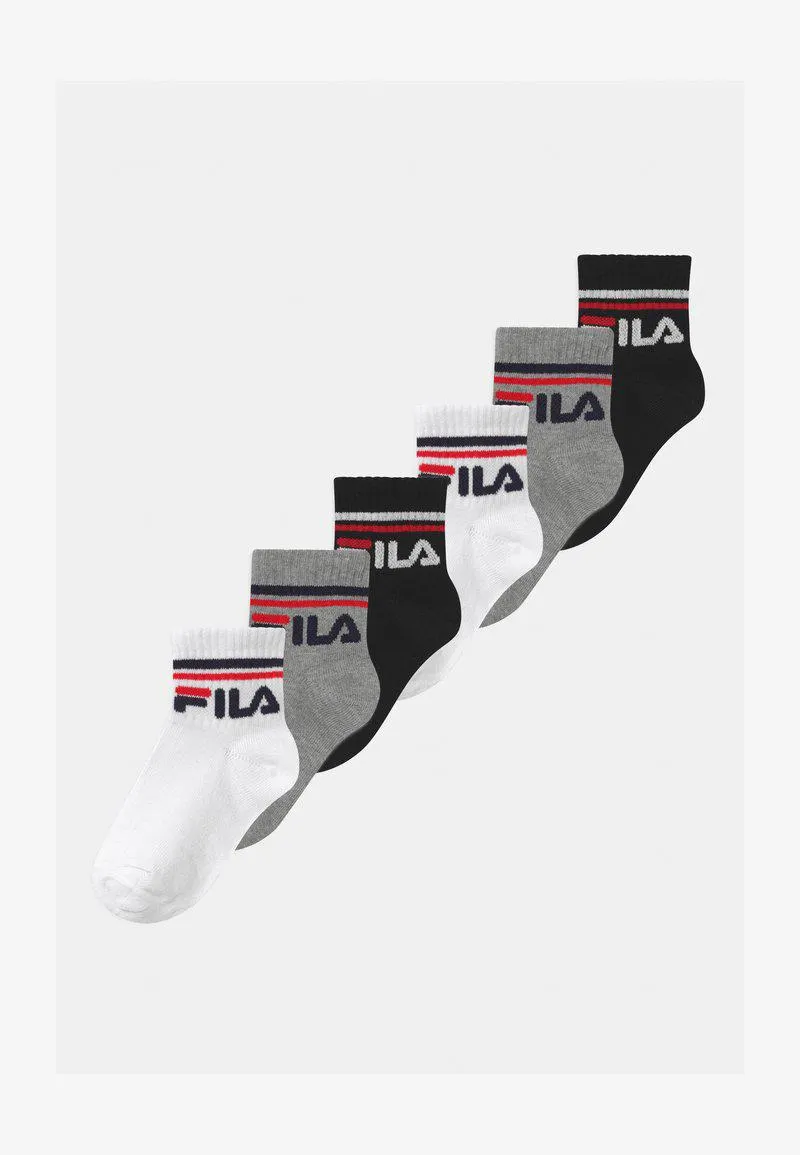 JUNIOR QUARTER UNISEX 6 PACK - Socks