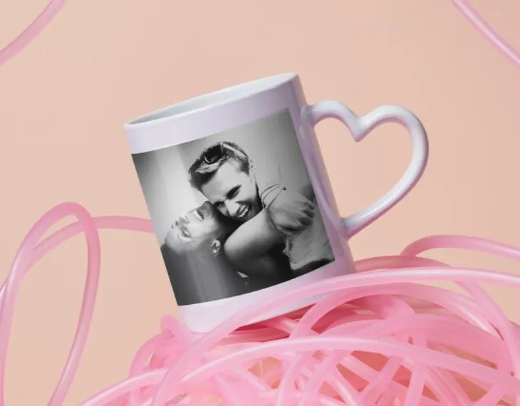 Heart Handle Love Mug