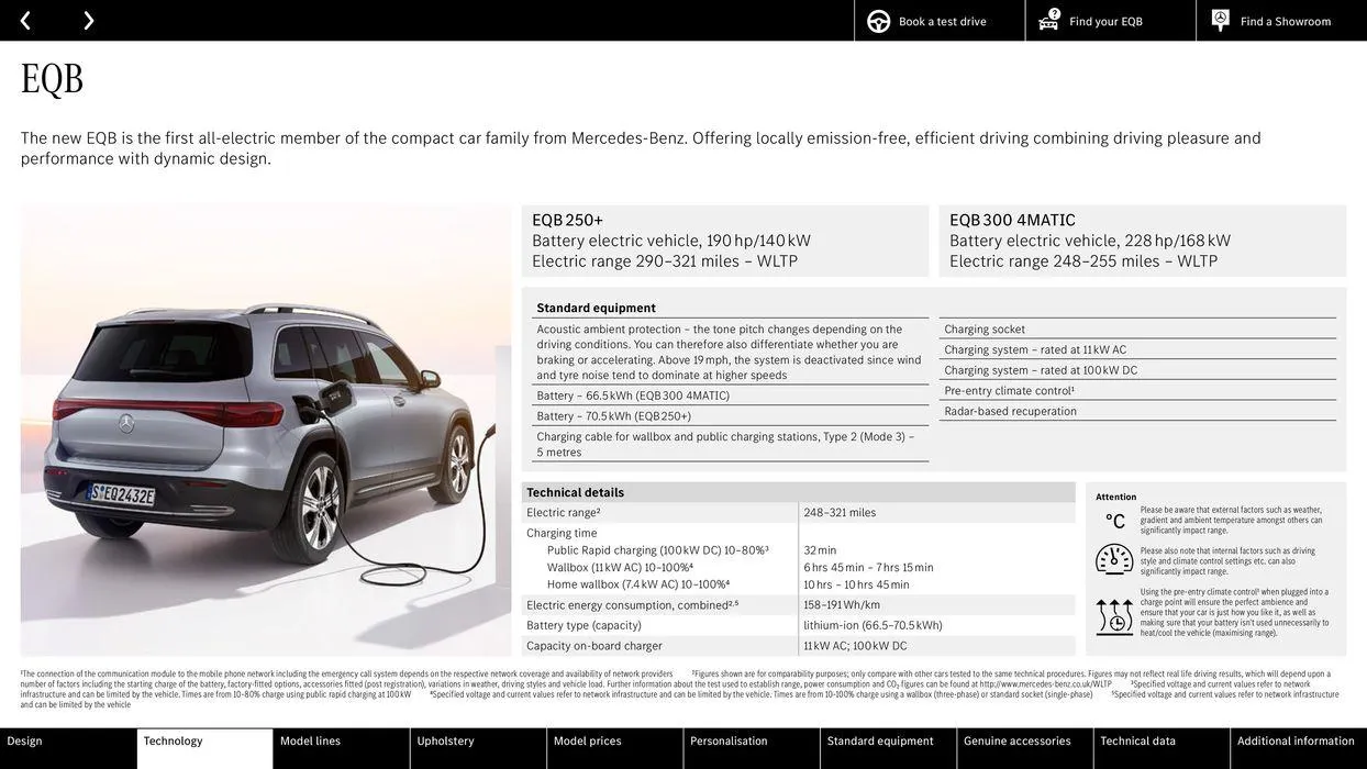Mercedes Benz New EQB from 10 August to 10 August 2025 - Catalogue Page 9