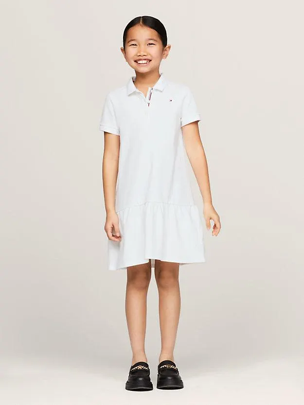 Essential Dropped Waist Polo Dress