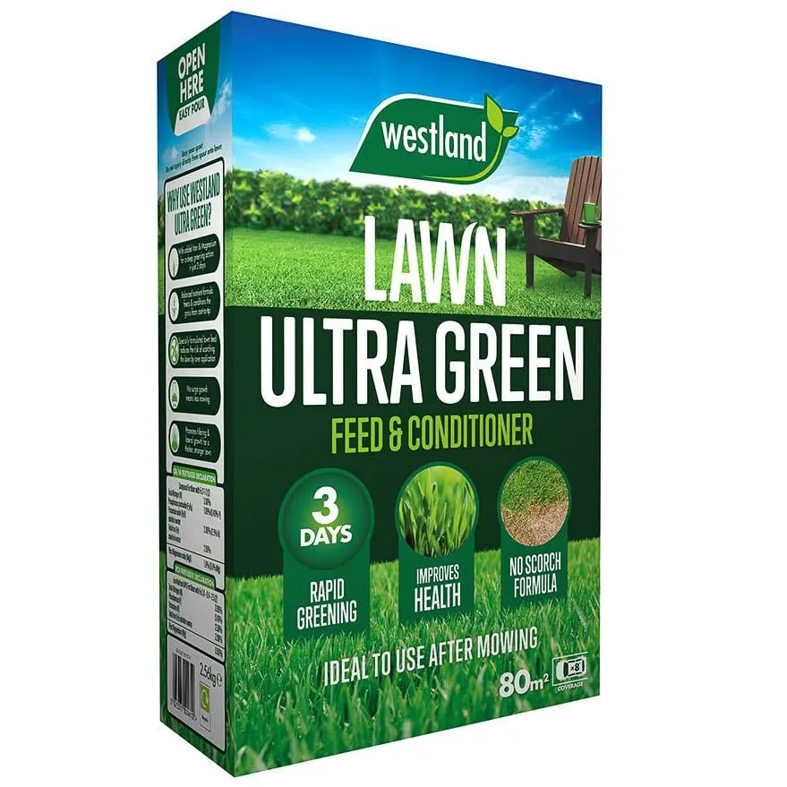 Westland Ultra Green Feed & Conditioner 80m2