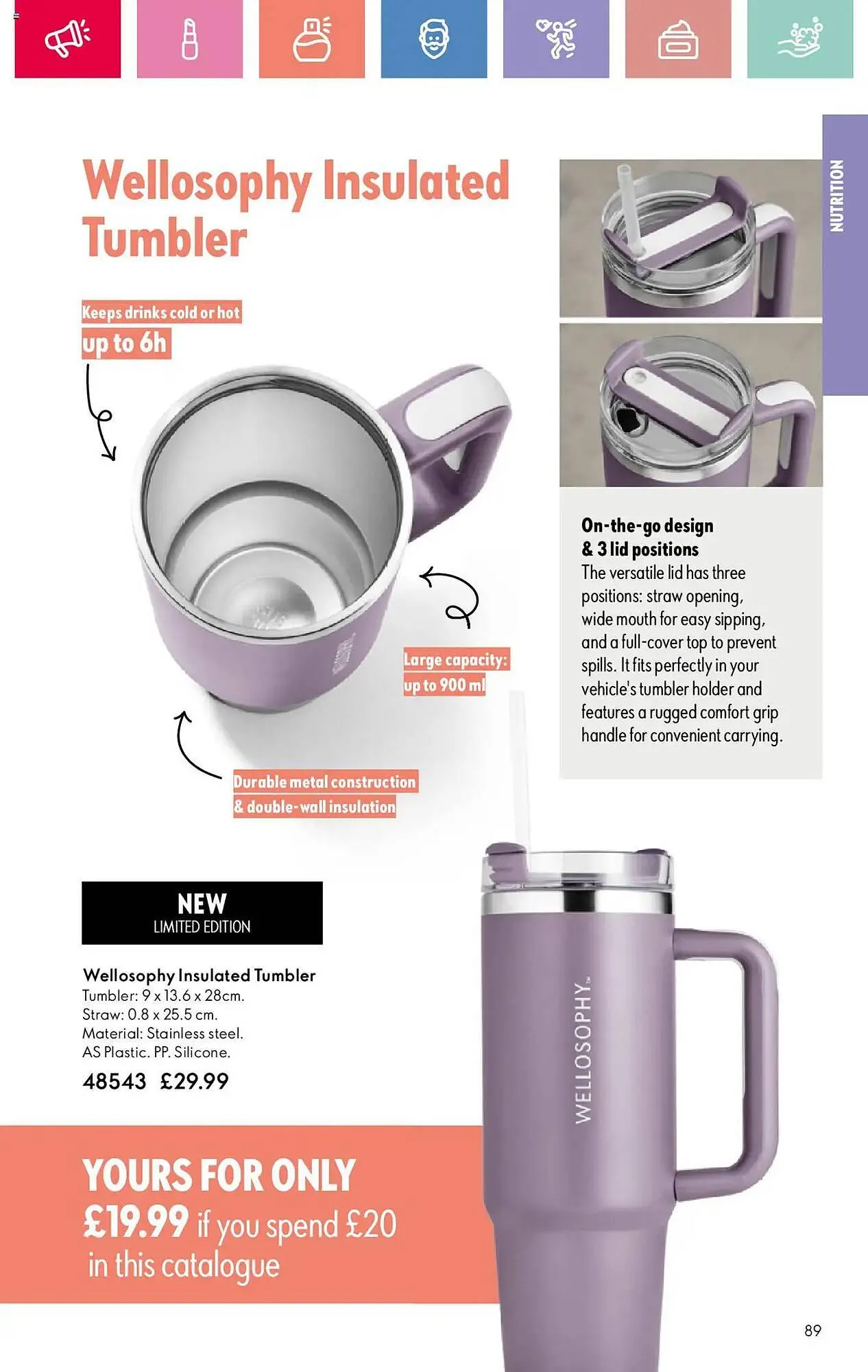 Oriflame leaflet from 10 July to 30 July 2025 - Catalogue Page 89