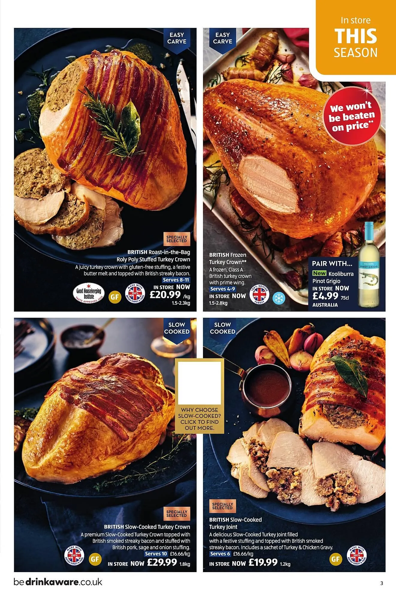 Aldi leaflet from 22 December to 28 December 2025 - Catalogue Page 3