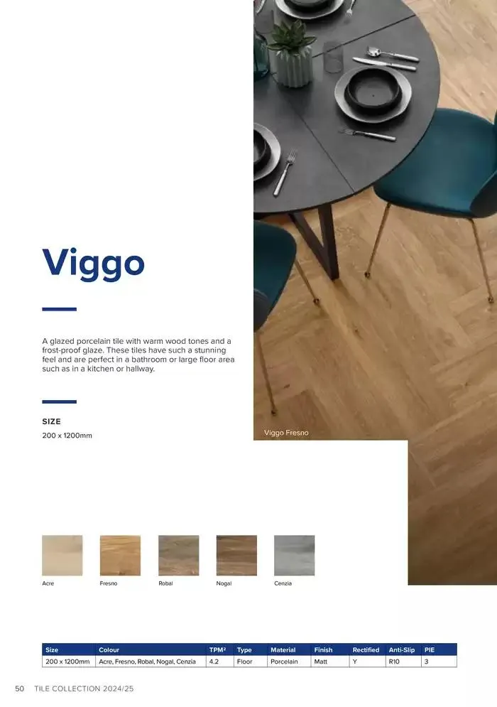 Tile Collection from 14 January to 31 May 2025 - Catalogue Page 50