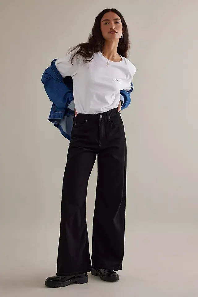 Lee Stella High-Rise A-Line Jeans