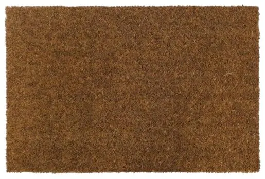 Plain PVC Coir Doormat - 40 x 60cm