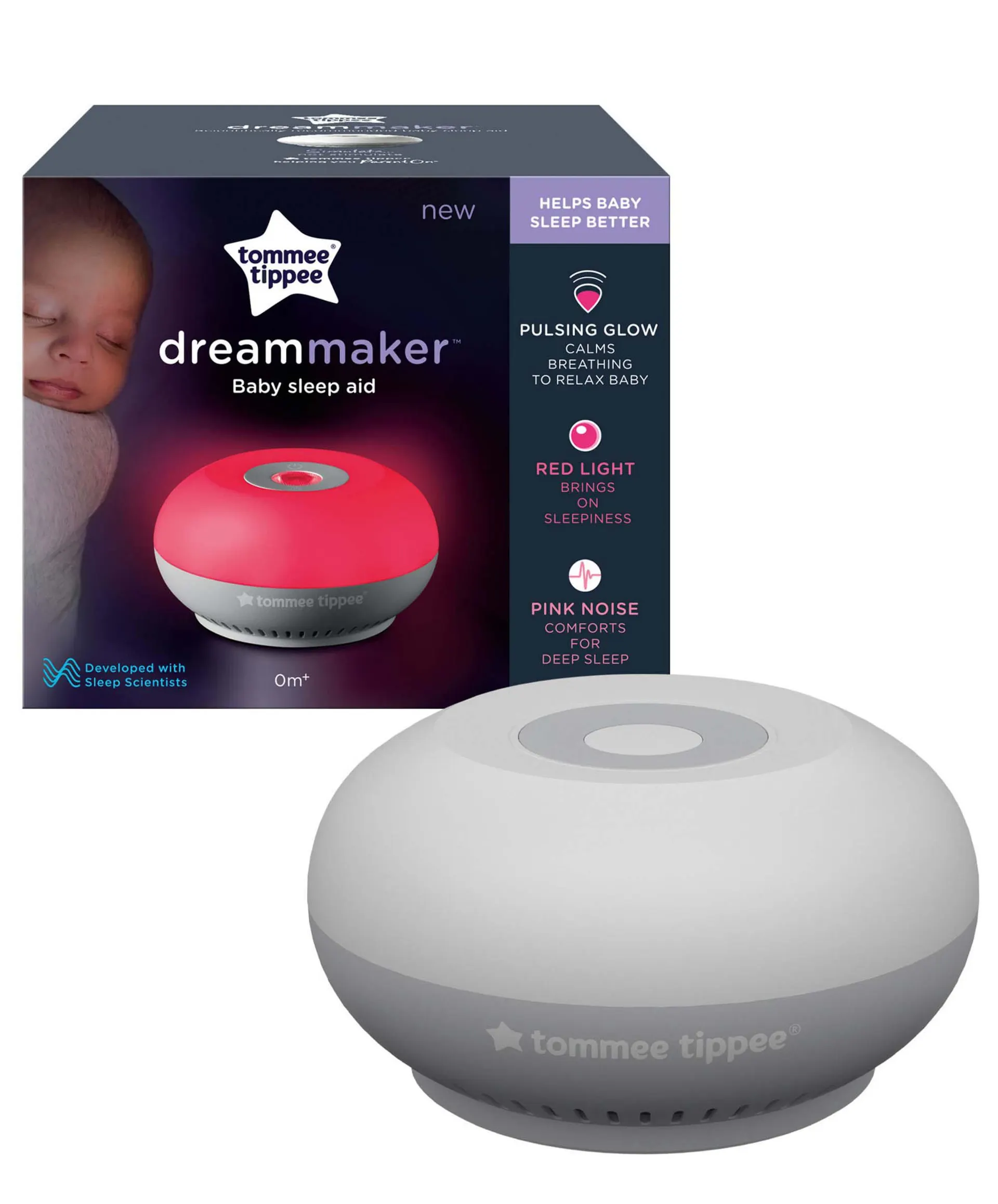 Tommee Tippee Dreammaker Sleep Aid & Night Light - Clear