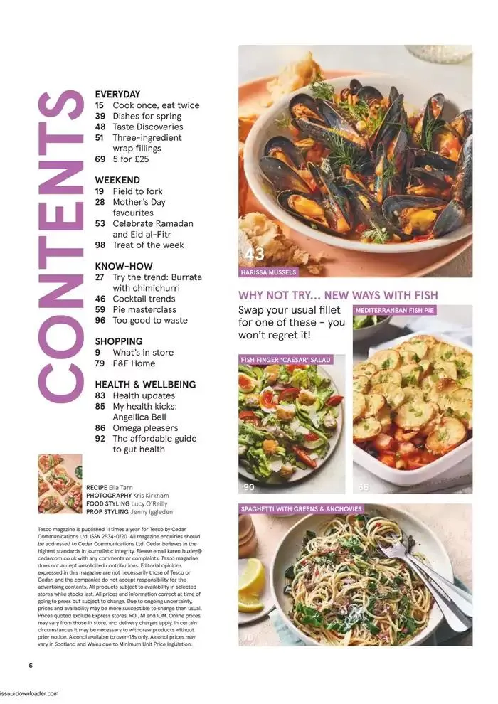 Tesco Magazine - March 2025 from 6 March to 31 March 2025 - Catalogue Page 6