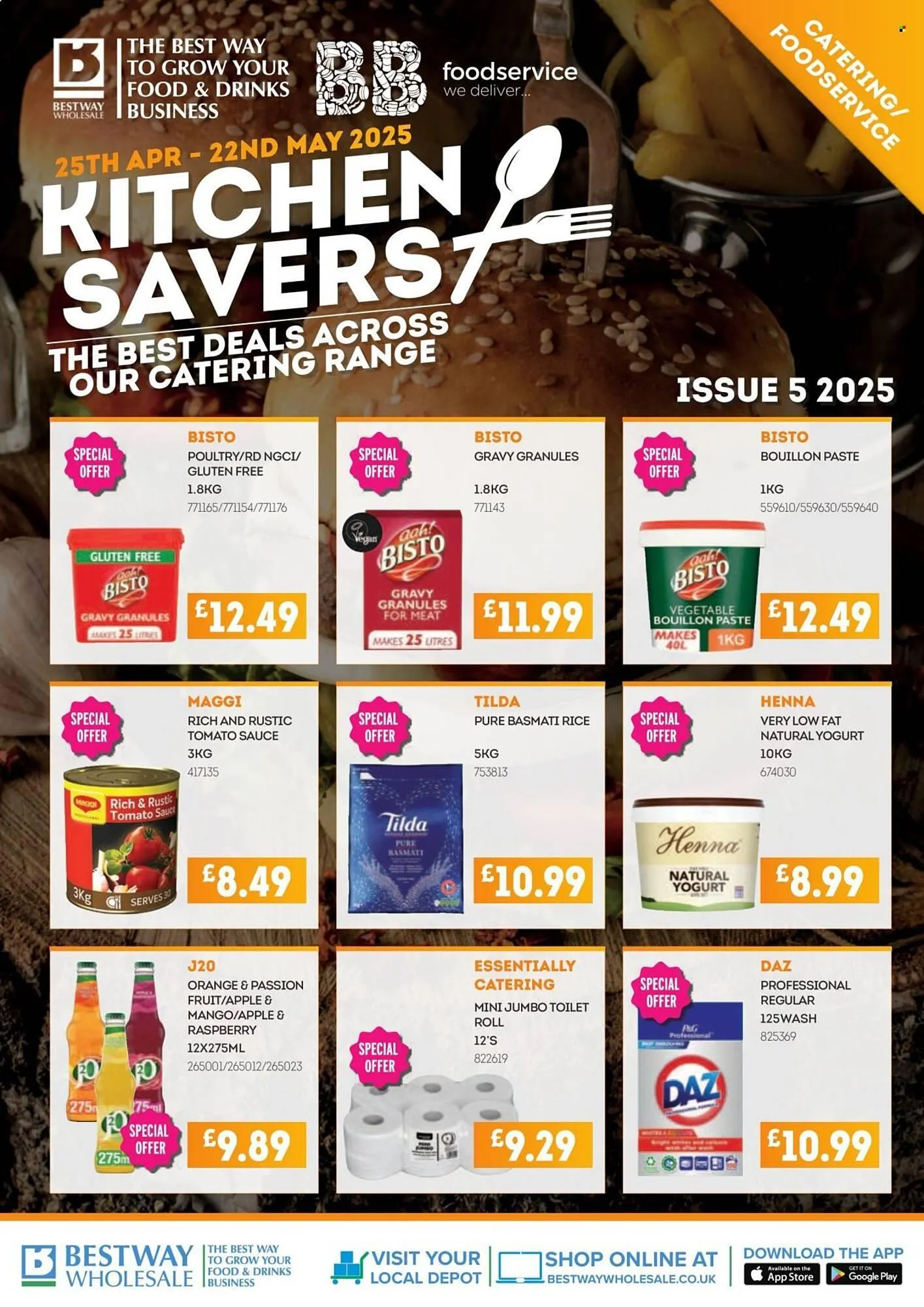 Bestway leaflet from 25 April to 22 May 2025 - Catalogue Page 1
