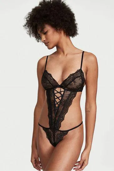 Soft Cup Crotchless Bodysuit