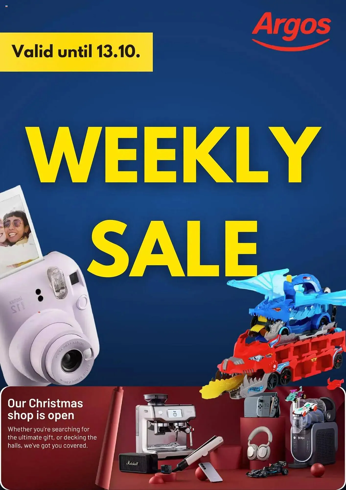 Argos catalogue from 7 October to 13 October 2025 - Catalogue Page 1