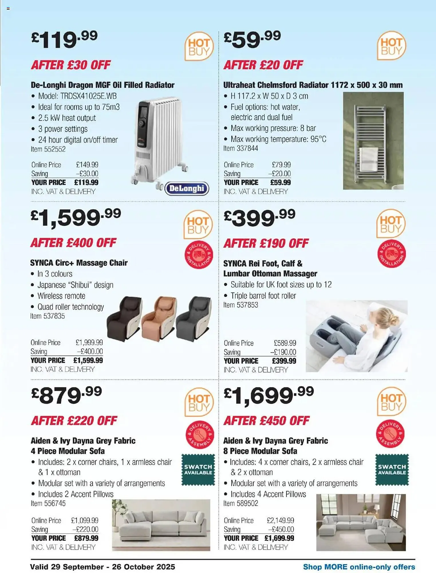 Costco leaflet from 29 September to 26 October 2025 - Catalogue Page 31
