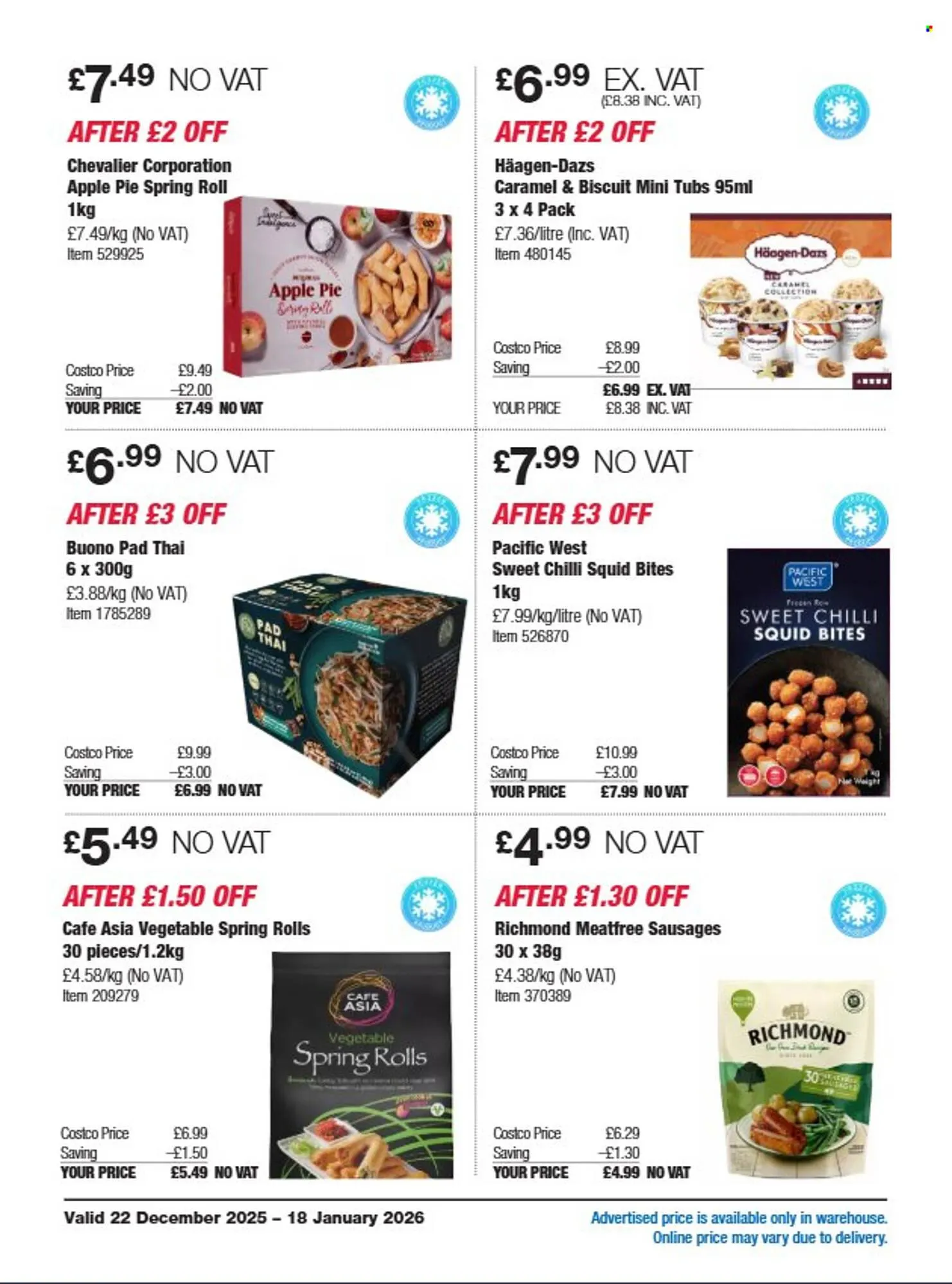 Costco leaflet from 22 December to 18 January 2026 - Catalogue Page 10
