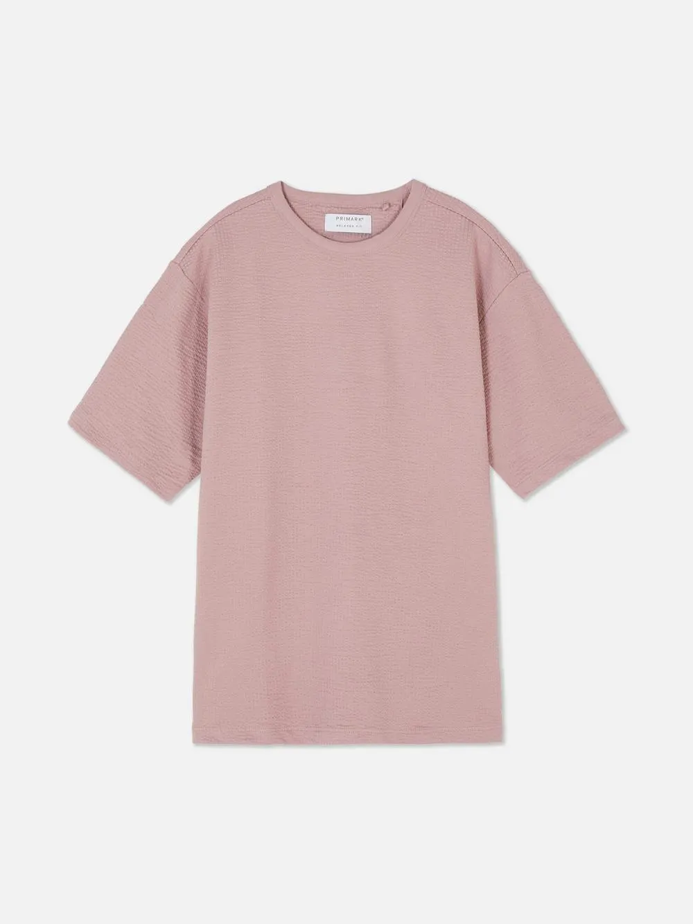 Relaxed Seersucker T-Shirt