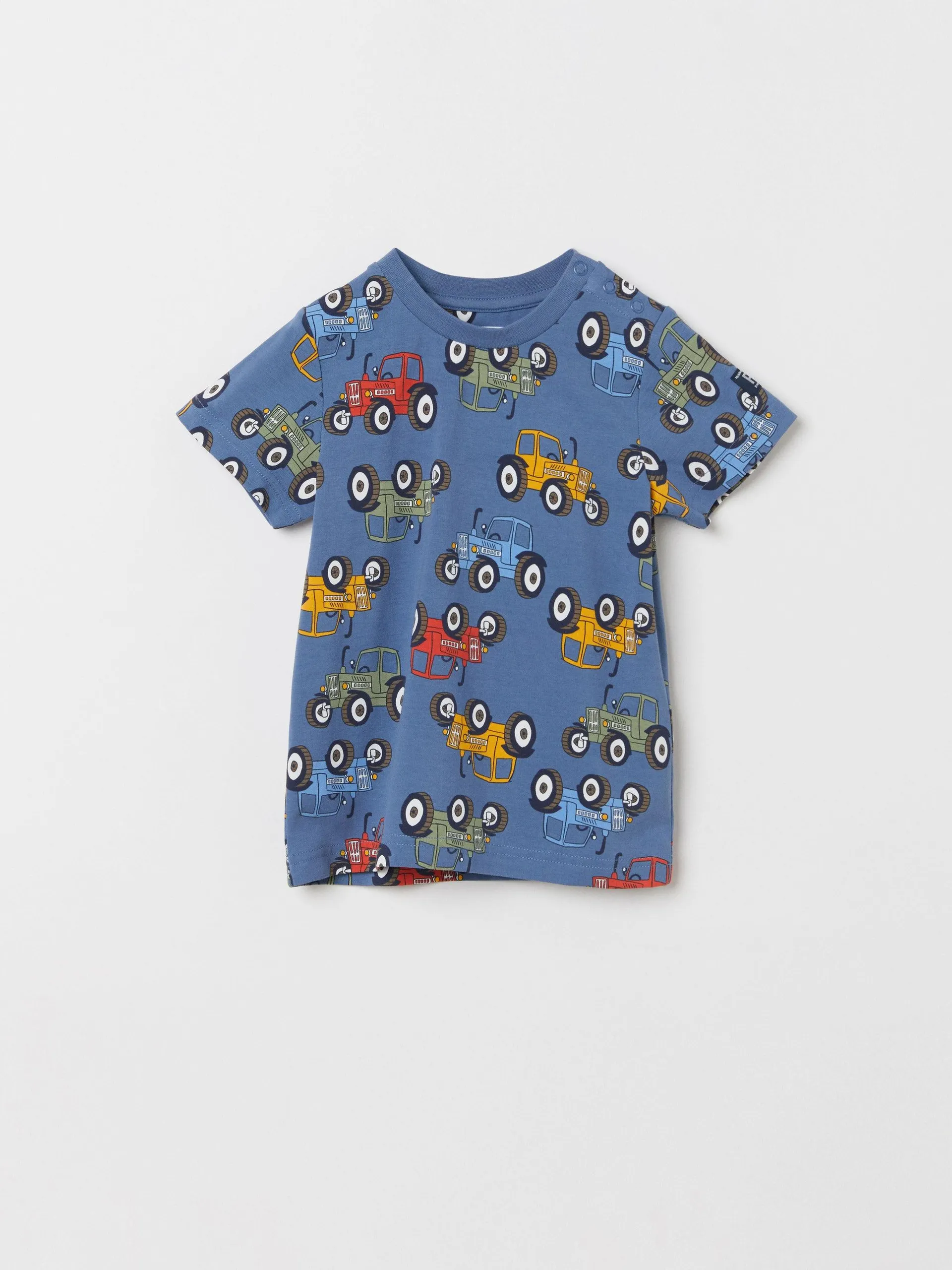 Tractor Print Kids T-Shirt